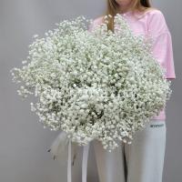 Фото Букет из 25 белых гипсофил