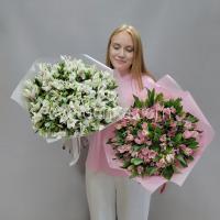 Букет из 25 альстромерий с доставкой в Магнитогорске