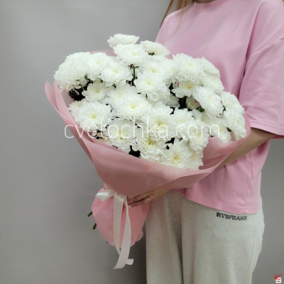 Букет из кустовых хризантем с доставкой в Магнитогорске