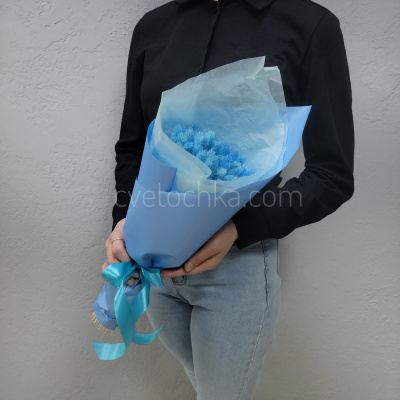 Букет сухоцветов с фалярисом №18. Цвет на выбор